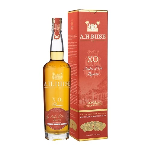 Rum A.H. RIISE X.O. Reserve Ambre d'Or Reserve 42,0 % Vol.