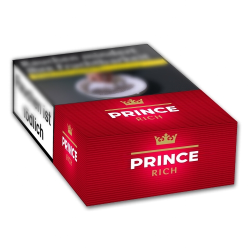 Prince White alte Zigarettenschachtel 544 