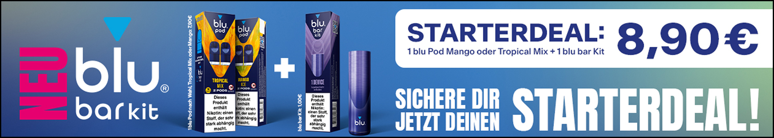 Blu Pod Starterdeal