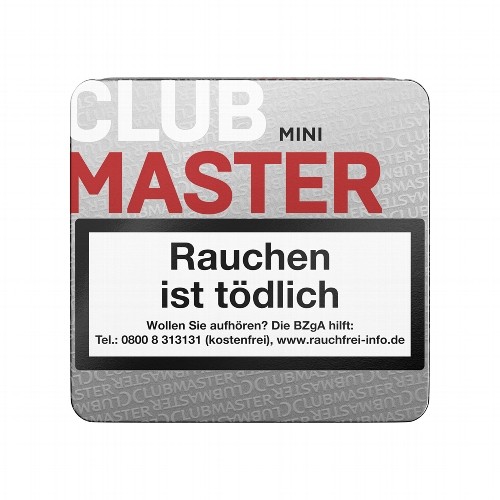 Clubmaster Mini Red 20 Zigarillos OHNE FILTER!