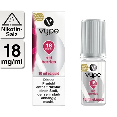 E-Liquid VYPE Bottle vPro Red Berry 18mg