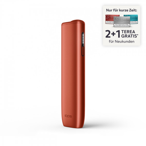 IQOS ILUMA i ONE Vivid Terracotta + Gratis TEREA Sticks bei Registrierung