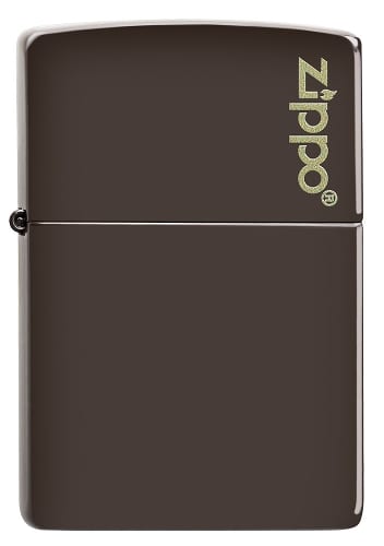 ZIPPO braun matt mit Zippo Logo 60005215