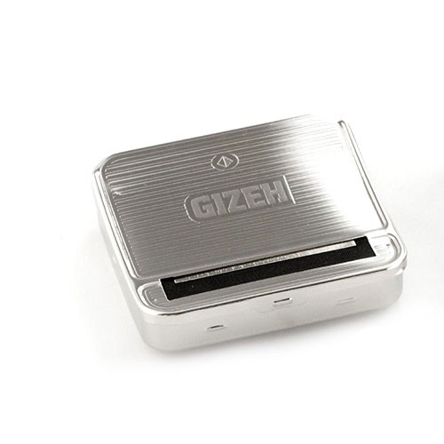 Zigarettenrollbox Gizeh aus Metall in silber gemustert Online Kaufen, Für  nur 9,75 €