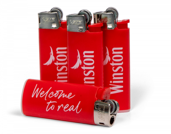 4 Winston Feuerzeuge