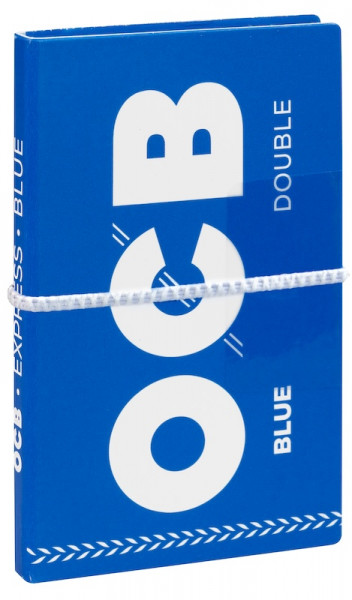 Zigarettenpapier OCB Blau Gummizug 1 Heftchen à 100 Blättchen