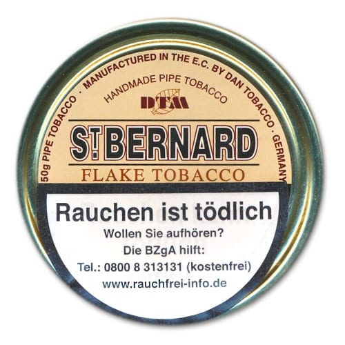 Pfeifentabak ST. Bernard Flake 50 Gramm