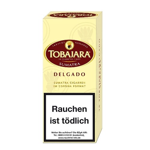 Tobajara Delgado Sumatra 20 Zigarren
