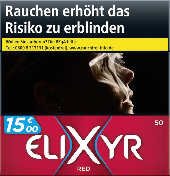 ELIXYR Red Zigaretten 5XL 15,00 Euro (4x49)