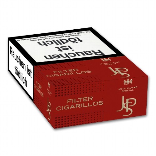 JPS Red Naturdeckblatt Filterzigarillos (10x17)