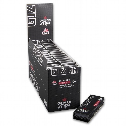 Zigarettenpapier Gizeh Black Queen Size Extra Fine