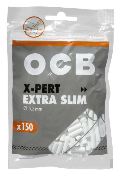 Zigarettenfilter OCB X-Pert Extra Slim 1 Beutel à 150 Filter