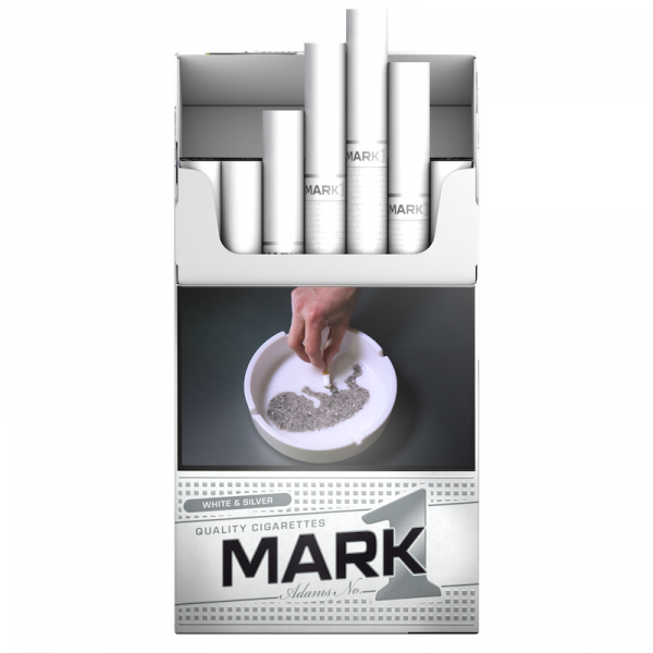 Mark Adams Zigaretten No.1 White & Silver (10x20)
