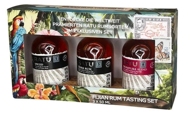 Rum RATU Tasting Set 3 x 50 ml