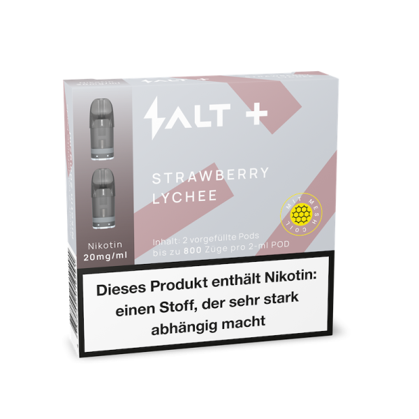E-Liquidpod SALT Plus Pods x2 (1600 Puffs) – Erdbeer-Litschi 20 mg