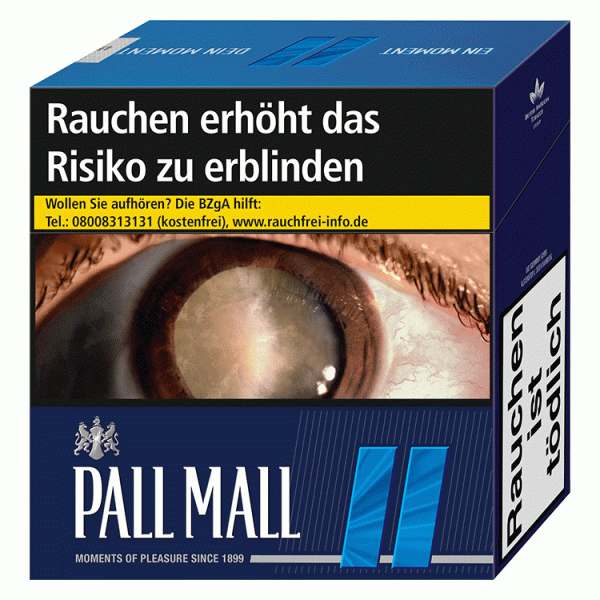 Pall Mall Zigaretten Blue Jumbo (6x50)