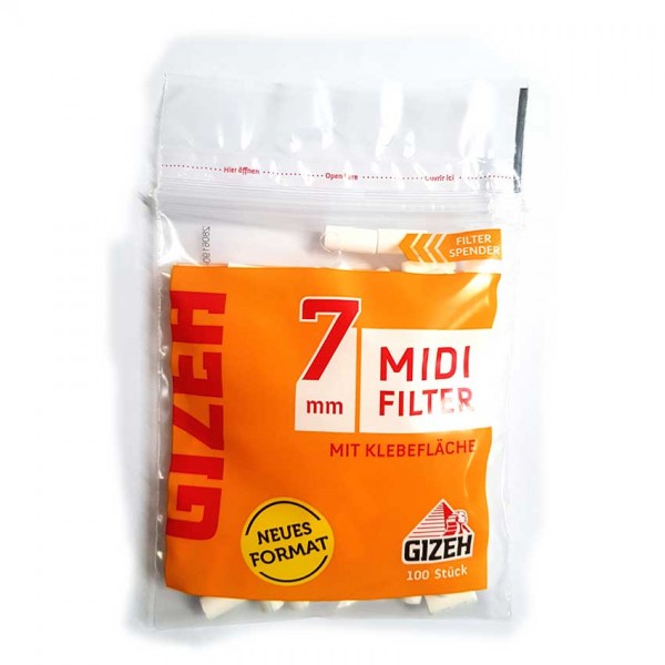 Zigarettenfilter Gizeh Midi Filter 7 mm