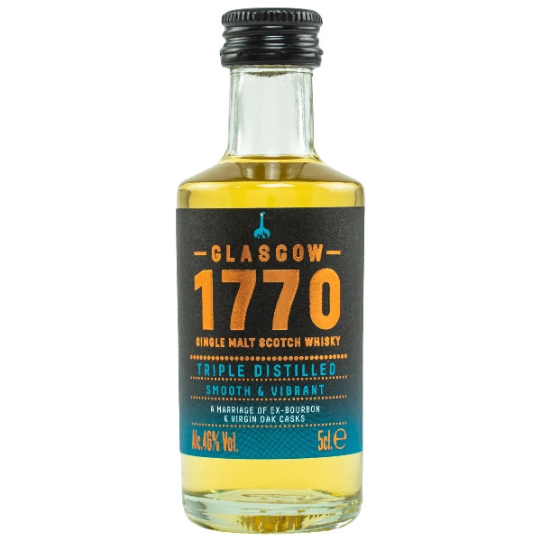 GLASGOW 1770 Triple Distilled Smooth 46% Vol.