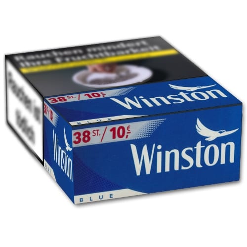 Winston Zigaretten Blue XXXXL-Box 10,00 Euro (5x38)