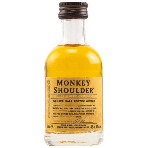 Whisky MONKEY SHOULDER Blended 40 % Vol.