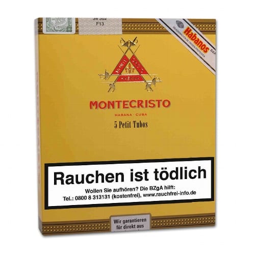 Montecristo Petit Tubos 5 Zigarren