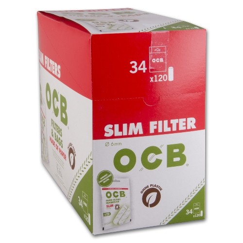 DISPLAY 34x120 OCB Papierfilter Slim