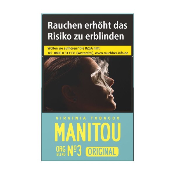 Manitou Zigaretten Org Blend No.3 ohne Zusätze (10x20)