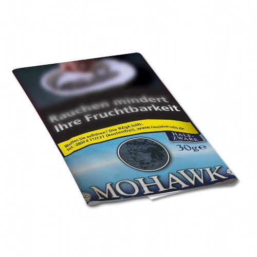 POUCH Mohawk Zigarettentabak Halfzware 30 Gramm