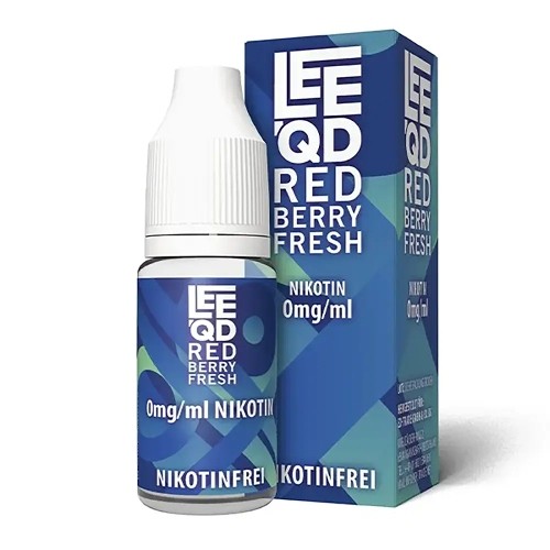 E-Liquid LEEQD Fresh Red Berry 0mg 50 PG / 50 VG
