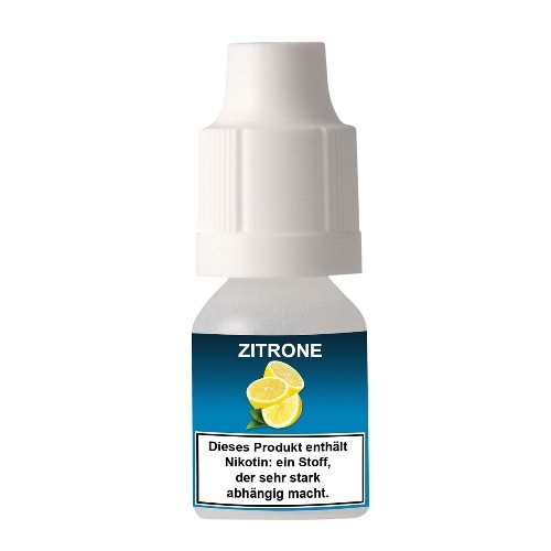 E-Liquid Nikoliquids Zitrone 8 mg/ml Flasche 10 ml