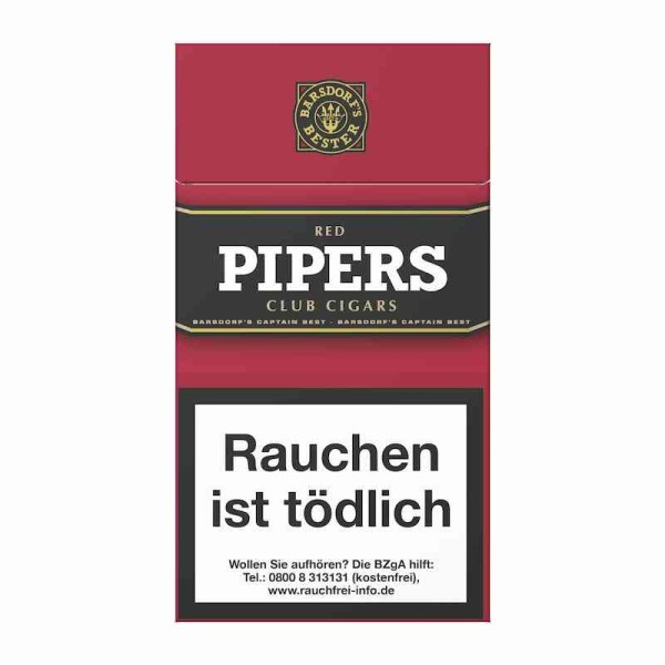 Pipers Little Cigars Cherry/Red 100 Zigarillos