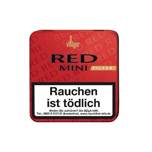 Villiger Red Mini Red Filter 20 Zigarillos