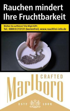 MARLBORO Zigaretten CRAFTED GOLD (20) 8,-