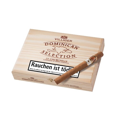 Villiger Dominican Selection Churchill 25 Zigarren