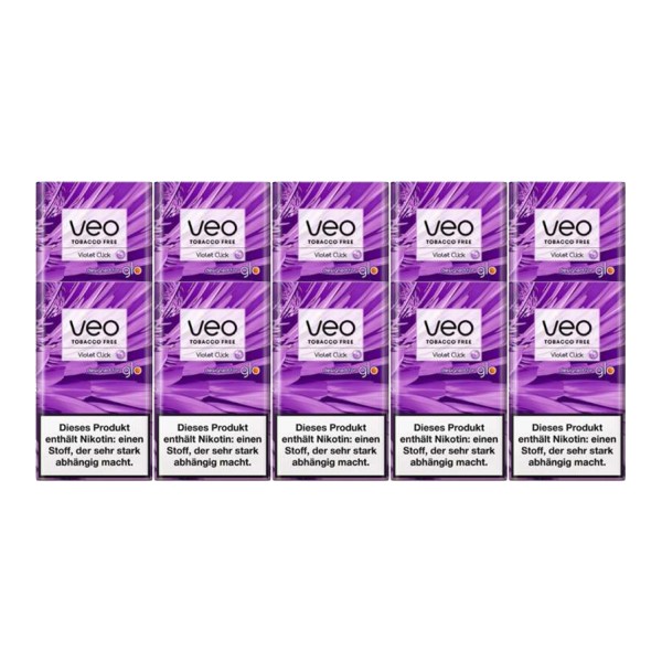 10 Schachteln VEO Violet Click