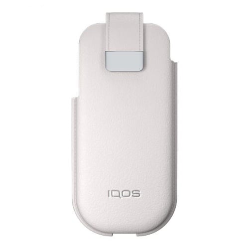 IQOS Ledertasche weiß