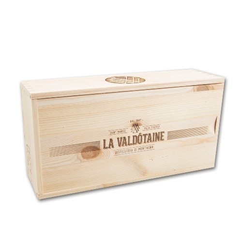 LA VALDOTAINE Premium Brands Box Kraeuterlikoer/Gin/Vodka/Vermouth 800 ml