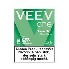 E-Shisha VEEV ONE POD GREEN MINT