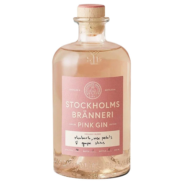 Gin STOCKHOLMS BRÄNNERI Pink 40% Vol.