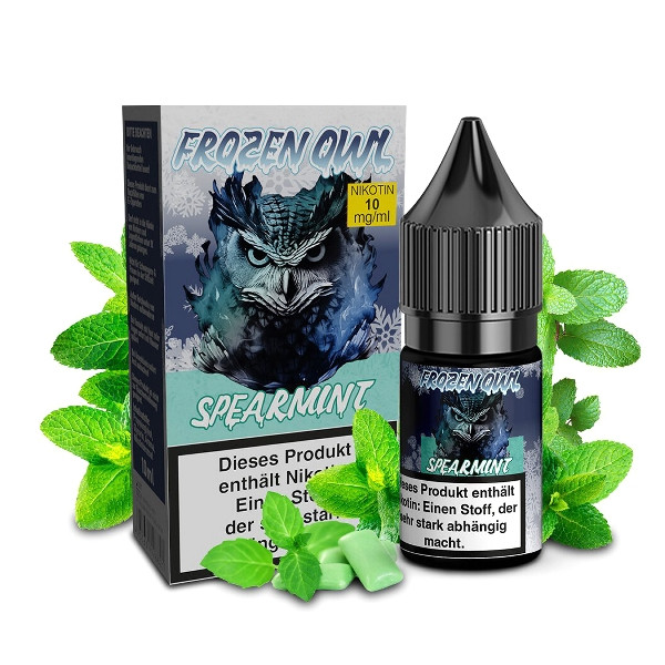 E-Liquid Nikotinsalz FROZEN OWL Spearmint 10mg