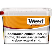 EIMER WEST Zigarettentabak Yellow 110 Gramm EIMER WEST Zigarettentabak Yellow 110 Gramm