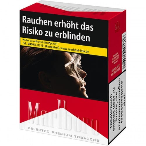 Zigarette Marlboro Red mit Filter Stange mit 5 Packungen