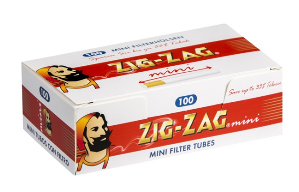 100 Stück Zig Zag Mini Zigarettenhülsen