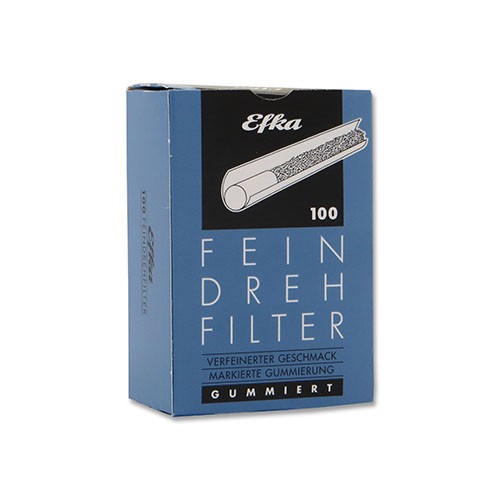 10 Päckchen à 100 Feindrehfilter Zigarettenfilter Efka