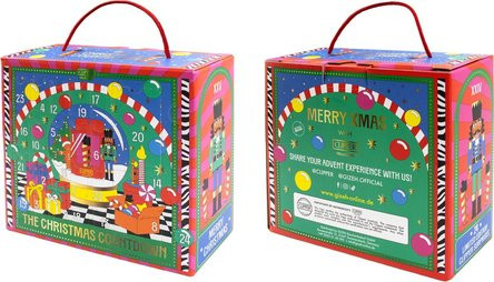 Clipper Adventskalender mit 17 Clipper Feuerzeugen und 7 Gadgets