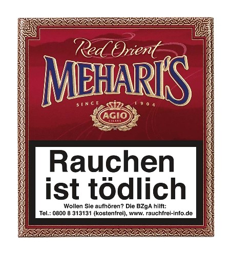 Agio Mehari's Red Orient 20 Zigarillos