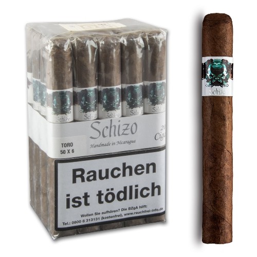 SCHIZO Toro 6x50 20 Zigarren