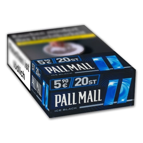 Pall Mall Zigaretten Ice Black (10x20)