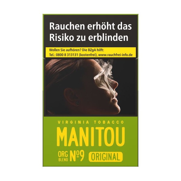 Manitou Zigaretten Org Blend No.9 ohne Zusätze (10x20)
