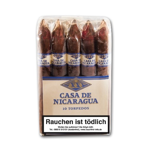 Casa de Nicaragua Torpedo Bundle 10 Zigarren